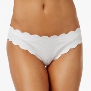 Jessica Simpson Scalloped-Edge Bikini Bottoms